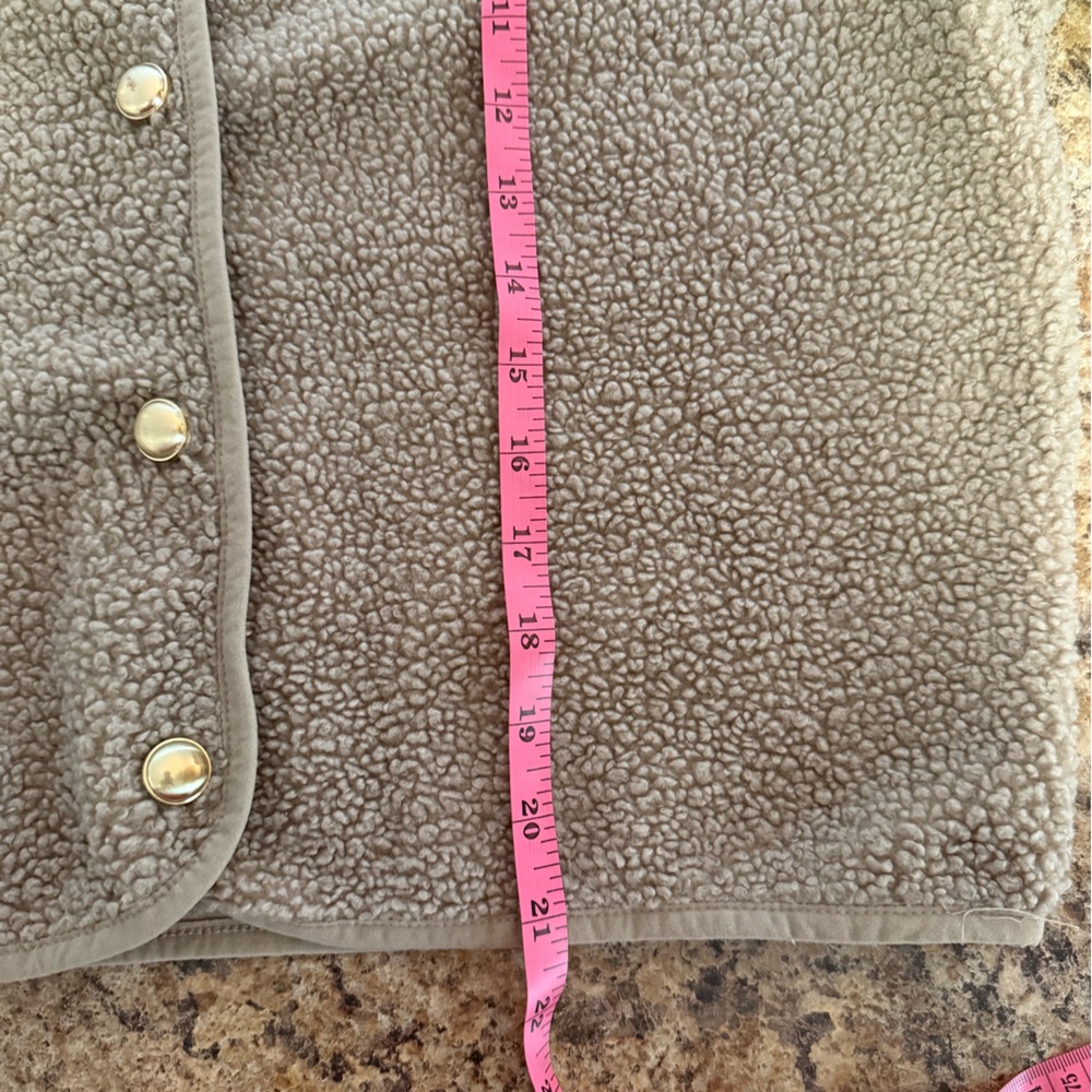 H&M Teddy Fleece Cardigan Jacket Small - Picture 7 of 7